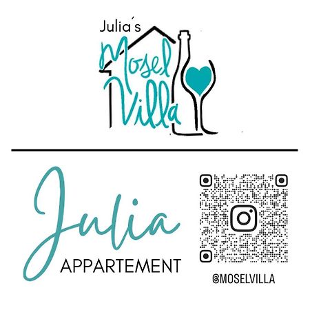 Julia'S Mosel Villa Appartement Julia Трабен-Трарбах Экстерьер фото